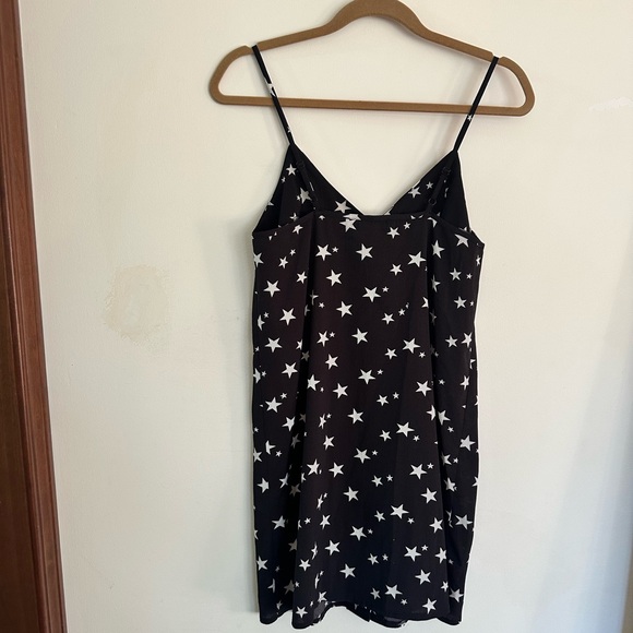 Hit the star tank dress nasty gal white stars sz 0 sz small - Picture 5 of 7